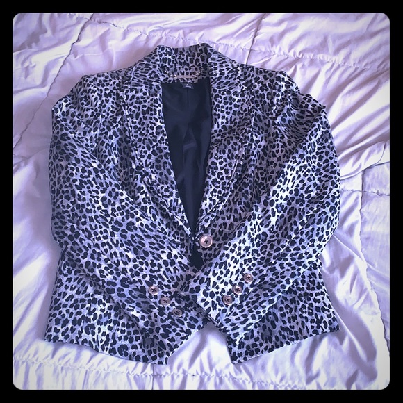 Leopard print blazer - Picture 1 of 3